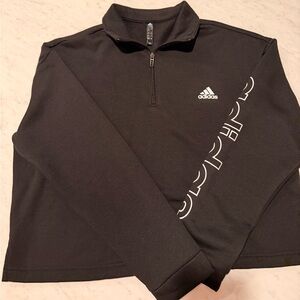 Adidas Black Quarter Zip